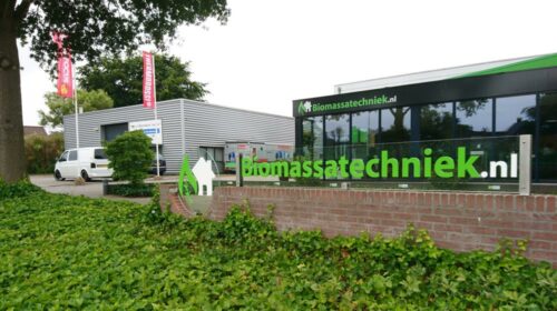 Biomassatechniek Signing bedrijfspand