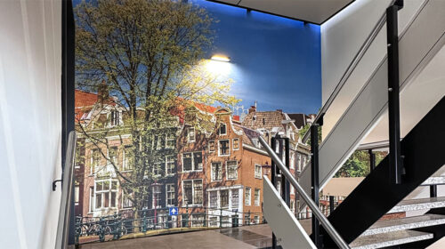 Print behang WITS Amsterdam